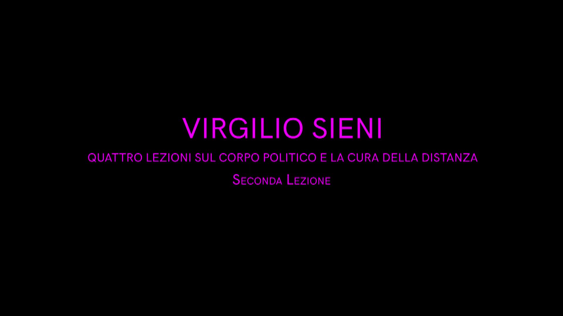 Speciale Santarcangelo 2050 | Virgilio Sieni - Quattro lezioni sul corpo politico e la cura della distanza (seconda lezione) - immagine