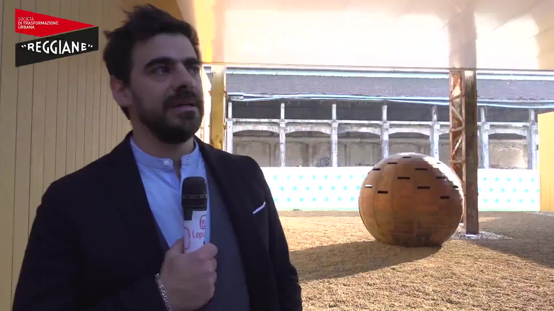 Inaugurazione Reggiane - Intervista a  Daniele Marchi - immagine