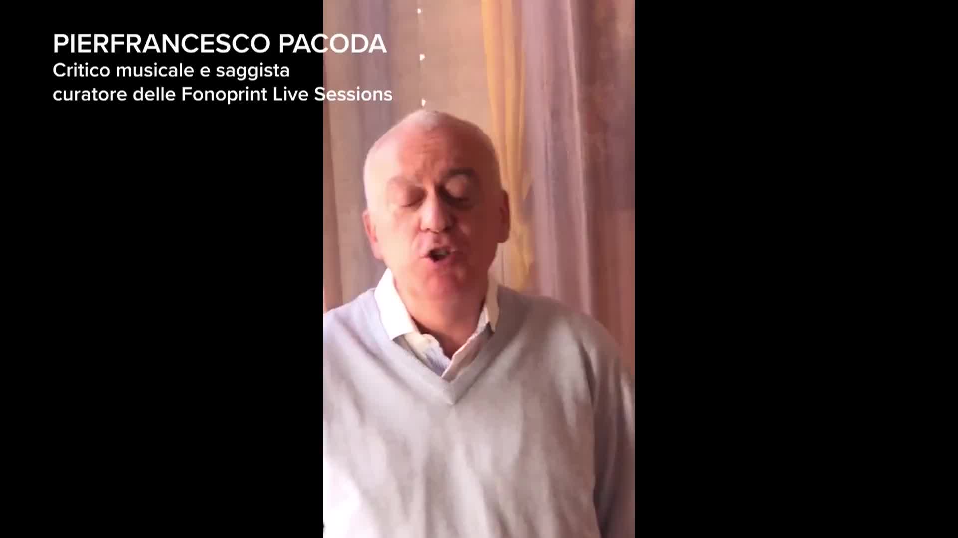 Pierfrancesco Pacoda presenta Fonoprint Live Sessions  di Campos e La Rappresentante di  lista - immagine