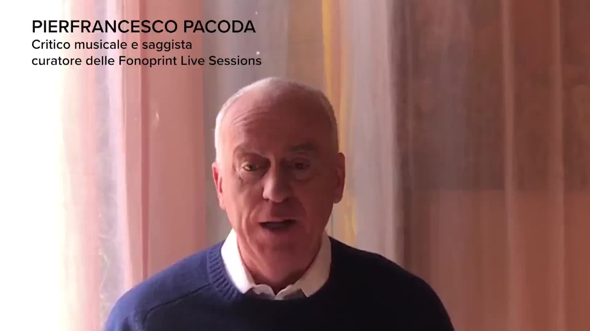 Pierfrancesco Pacoda introduce Fonoprint live sessions di Selton e Bruno Bellissimo - immagine