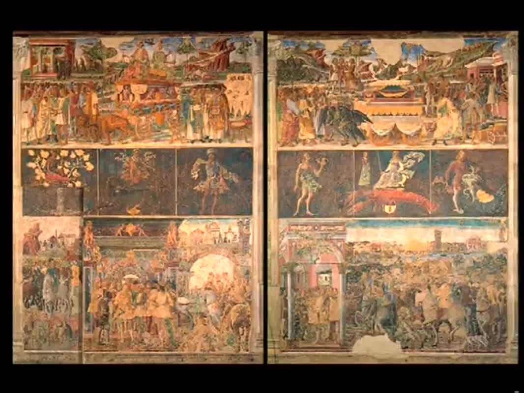 Il restauro degli affreschi di Palazzo Schifanoia 1998-1999: Schifanoia cantiere aperto - immagine