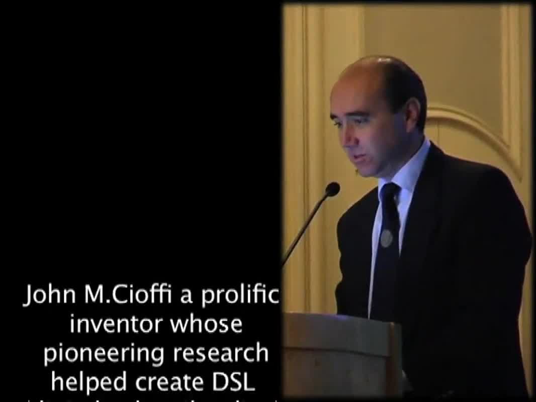 Marconi Symposium - John Cioffi - What would Marconi have thought about DSL? - immagine