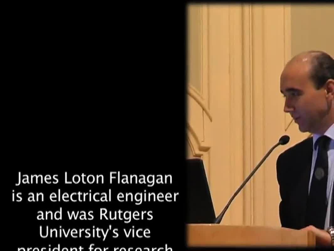 Marconi Symposium - James Flanagan-Parametric Representation of Speech Signals - immagine