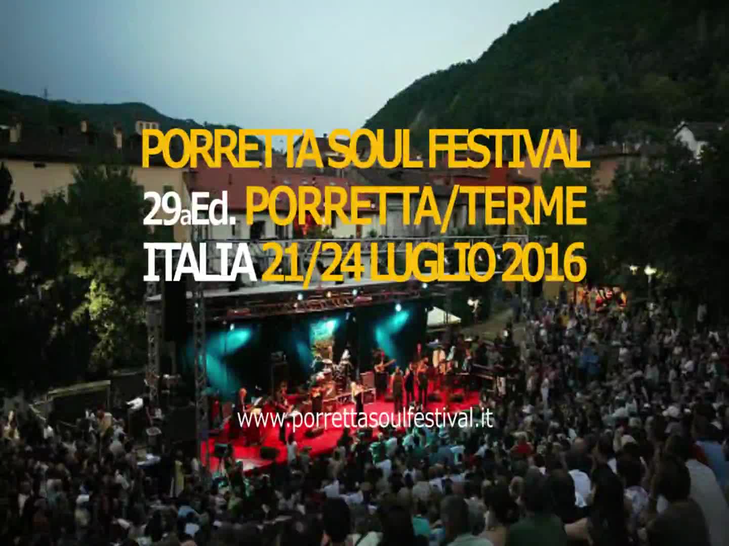 Porretta Soul Festival 2016 - Secondo Spot - immagine