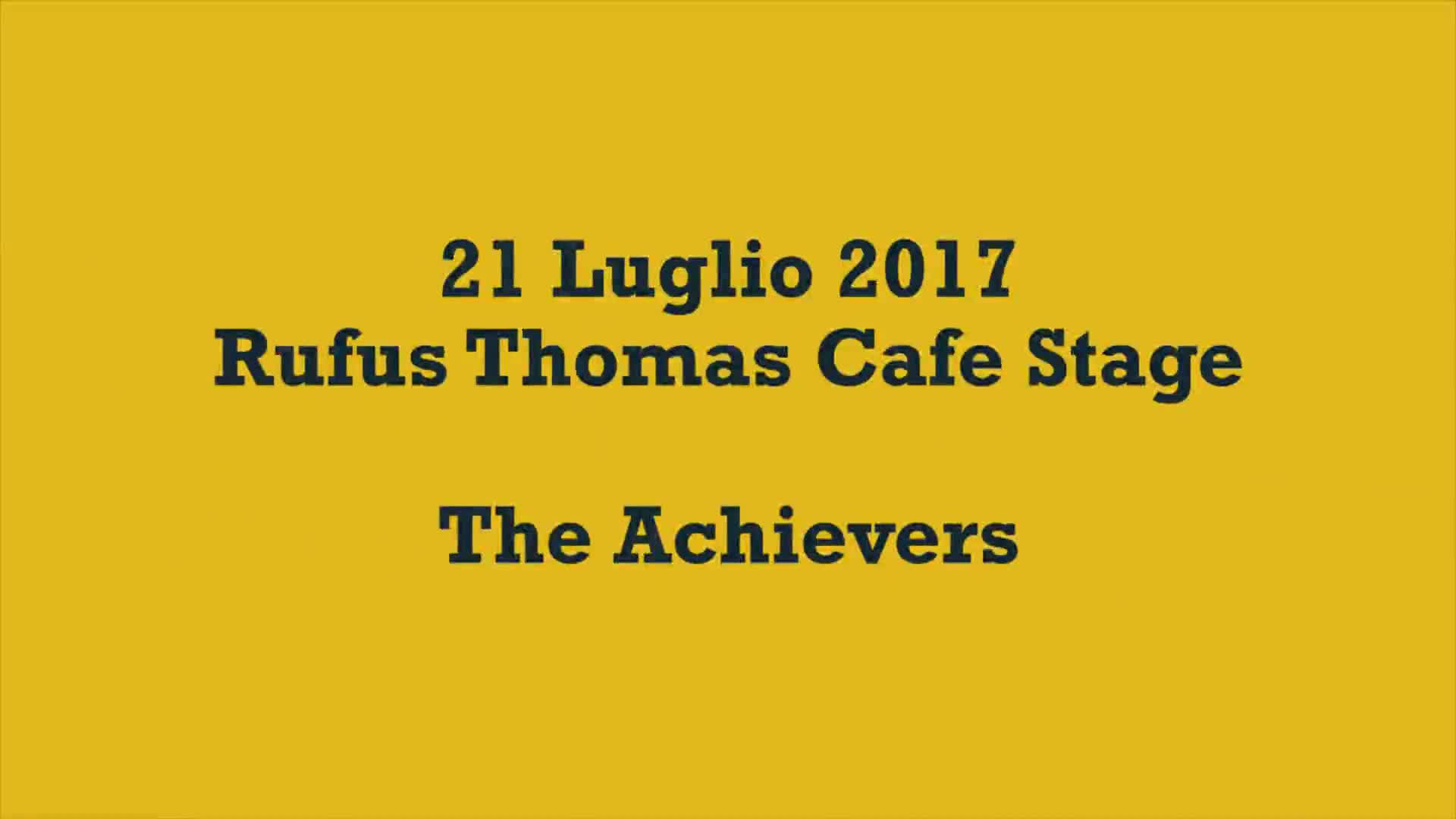 Porretta Soul Festival 21-07-2017 - The Achievers - immagine