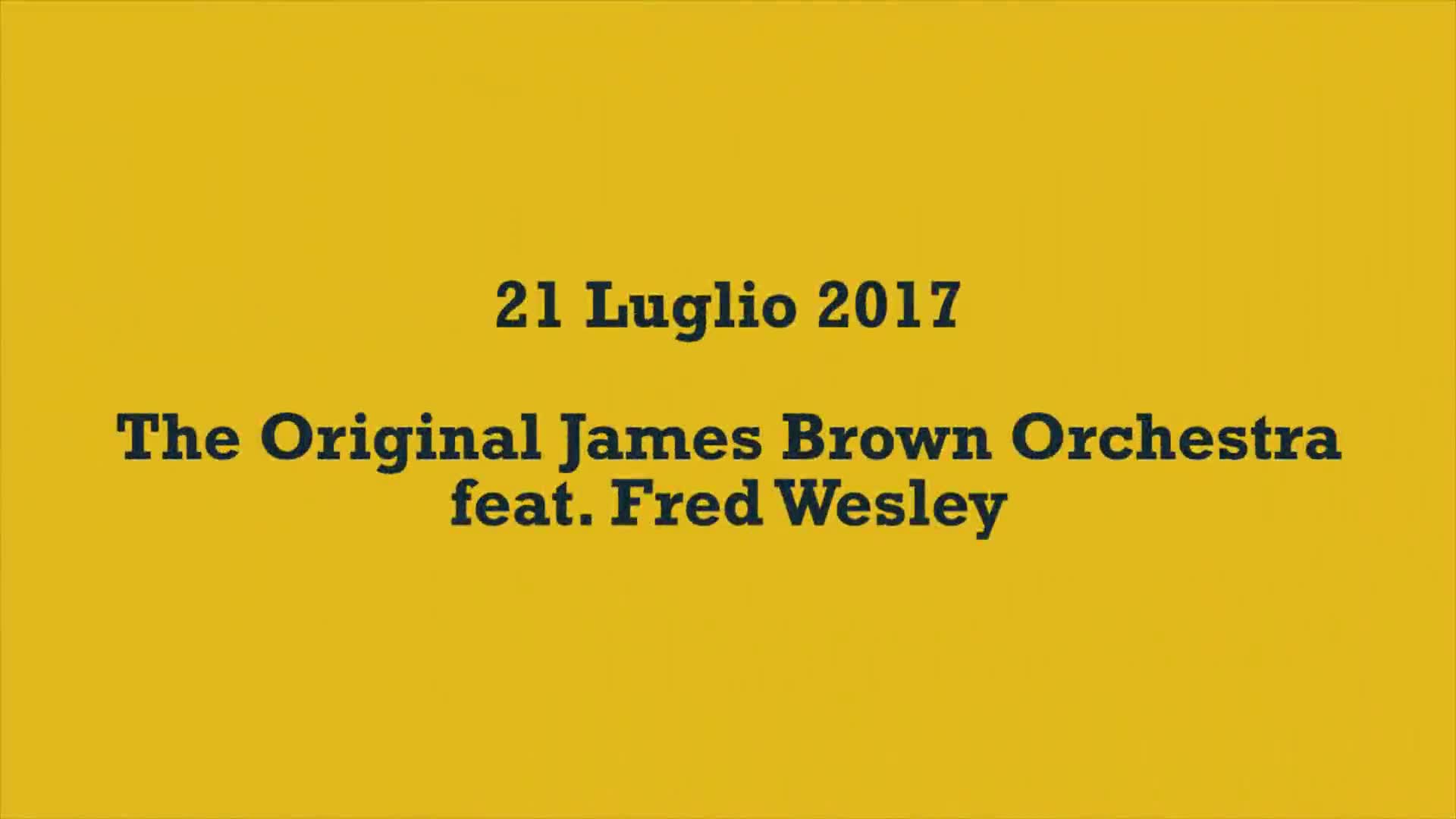 Porretta Soul Festival 21-07-2017 - The Original James Brown Orchestra feat. Fred Wesley - immagine