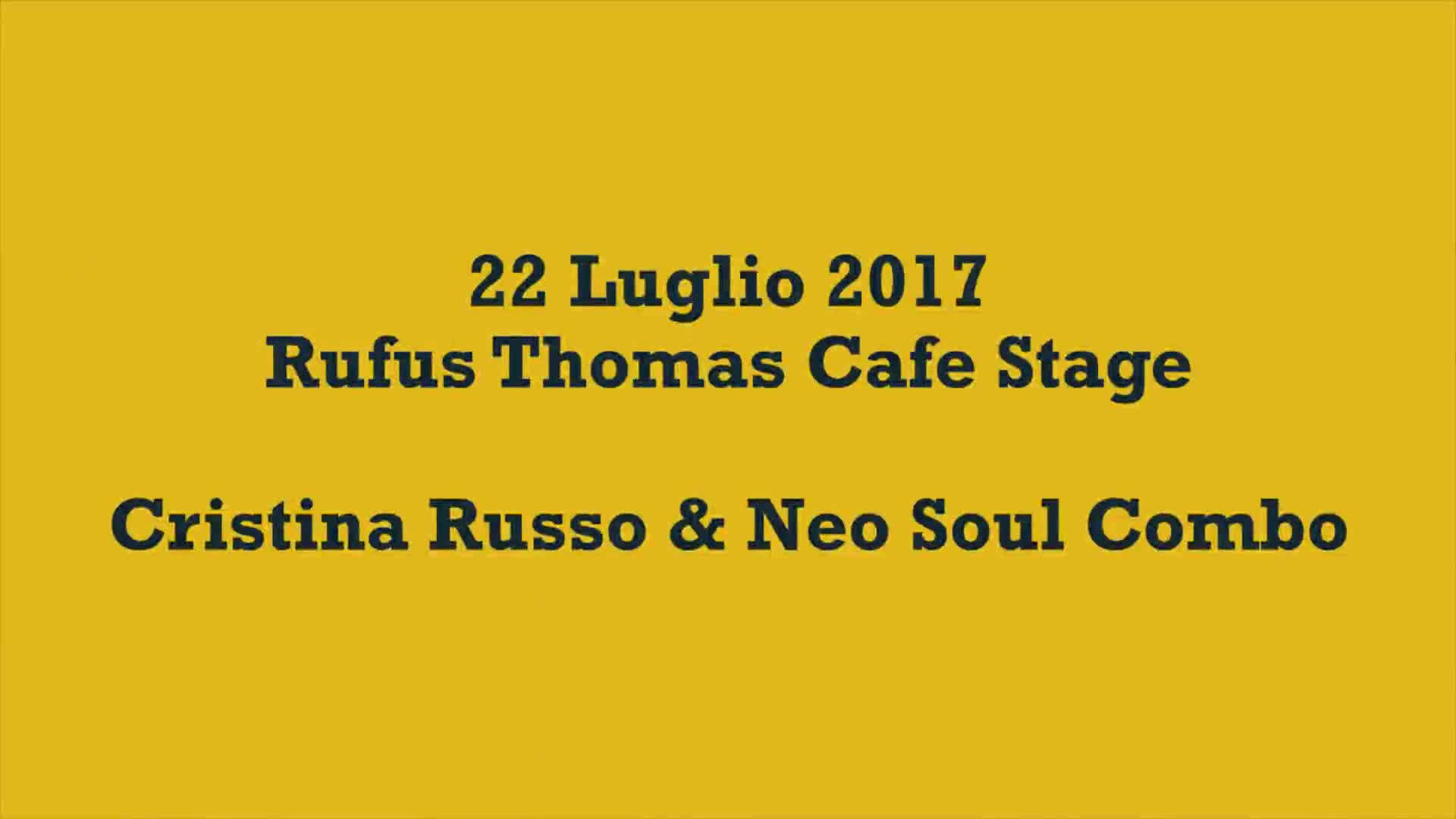 Porretta Soul Festival 22-07-2017 - Cristina Russo & Neo Soul Combo - immagine