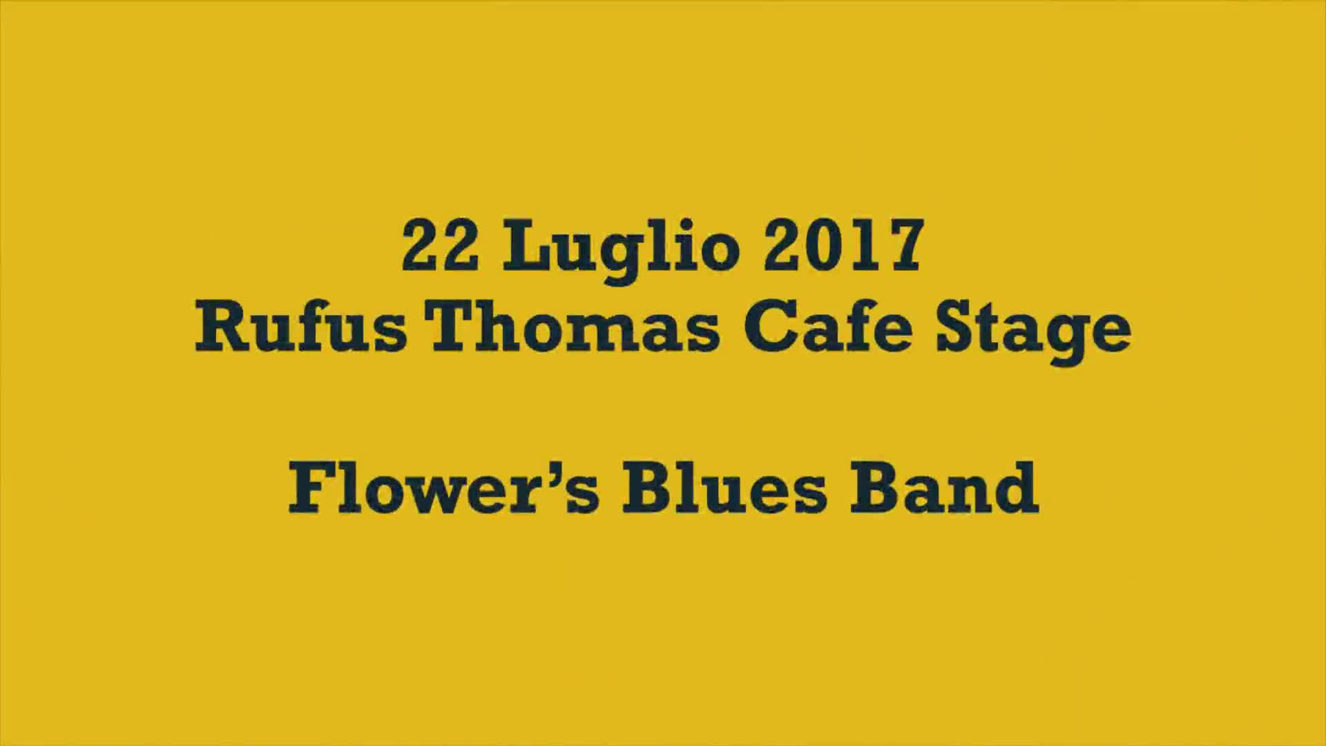 Porretta Soul Festival 22-07-2017 - Flowers Blues Band - immagine