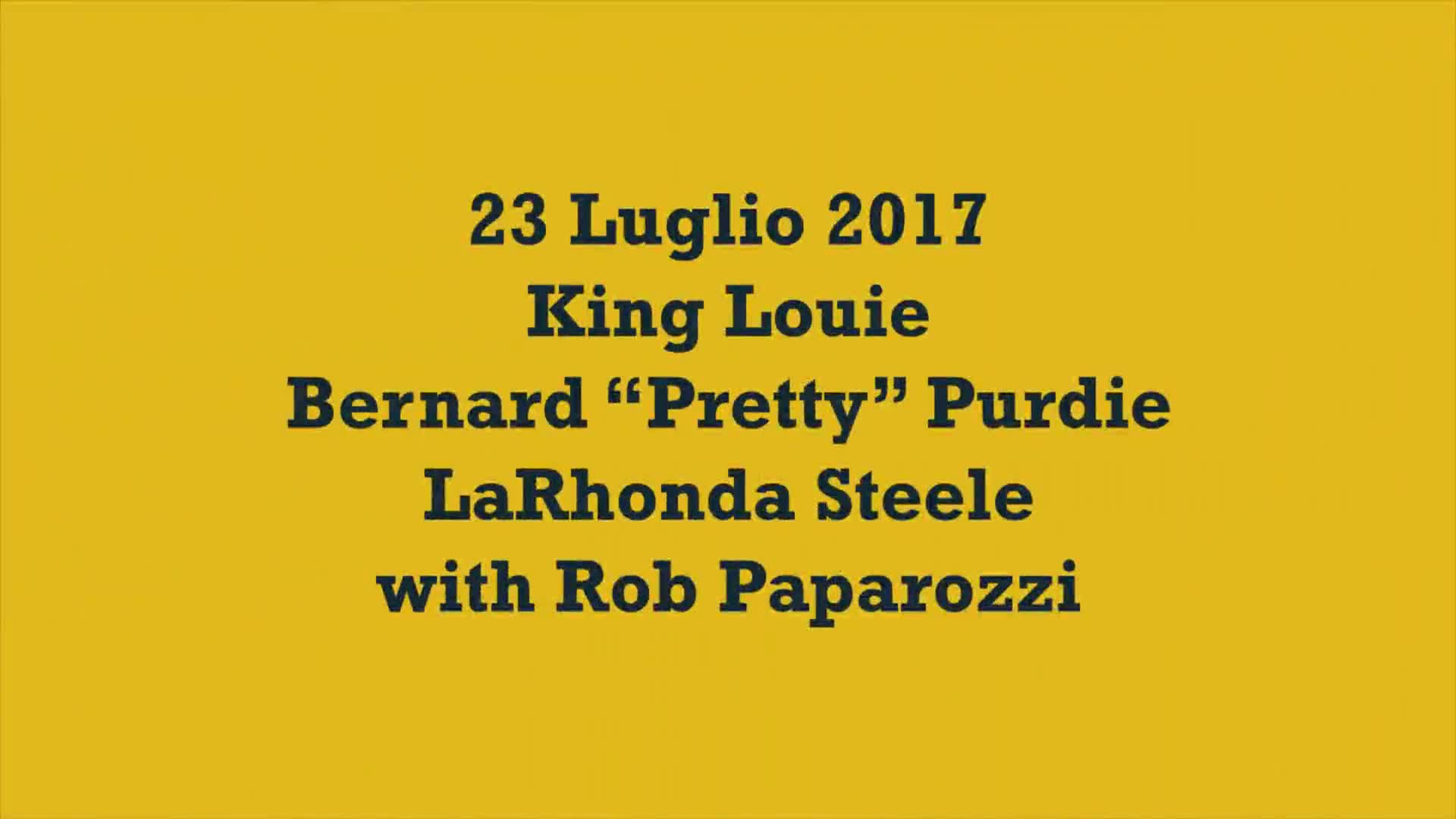 Porretta Soul Festival 23-07-2017 - King Louie, Bernard Pretty Purdie, LaRonda Steele, Rob Paparazzi - immagine