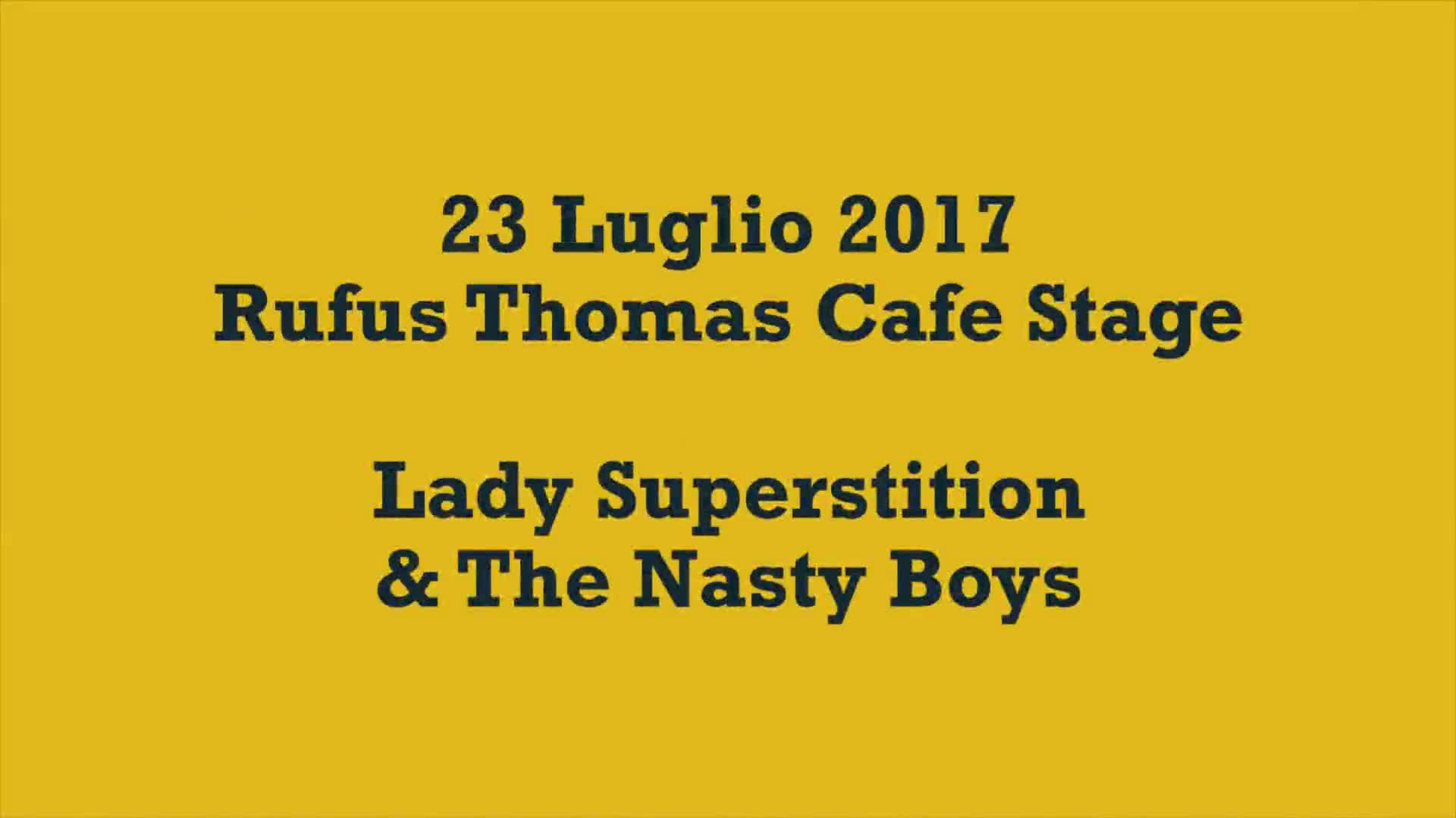 Porretta Soul Festival 23-08-2017 - Lady Superstition & The Nasty Boys - immagine