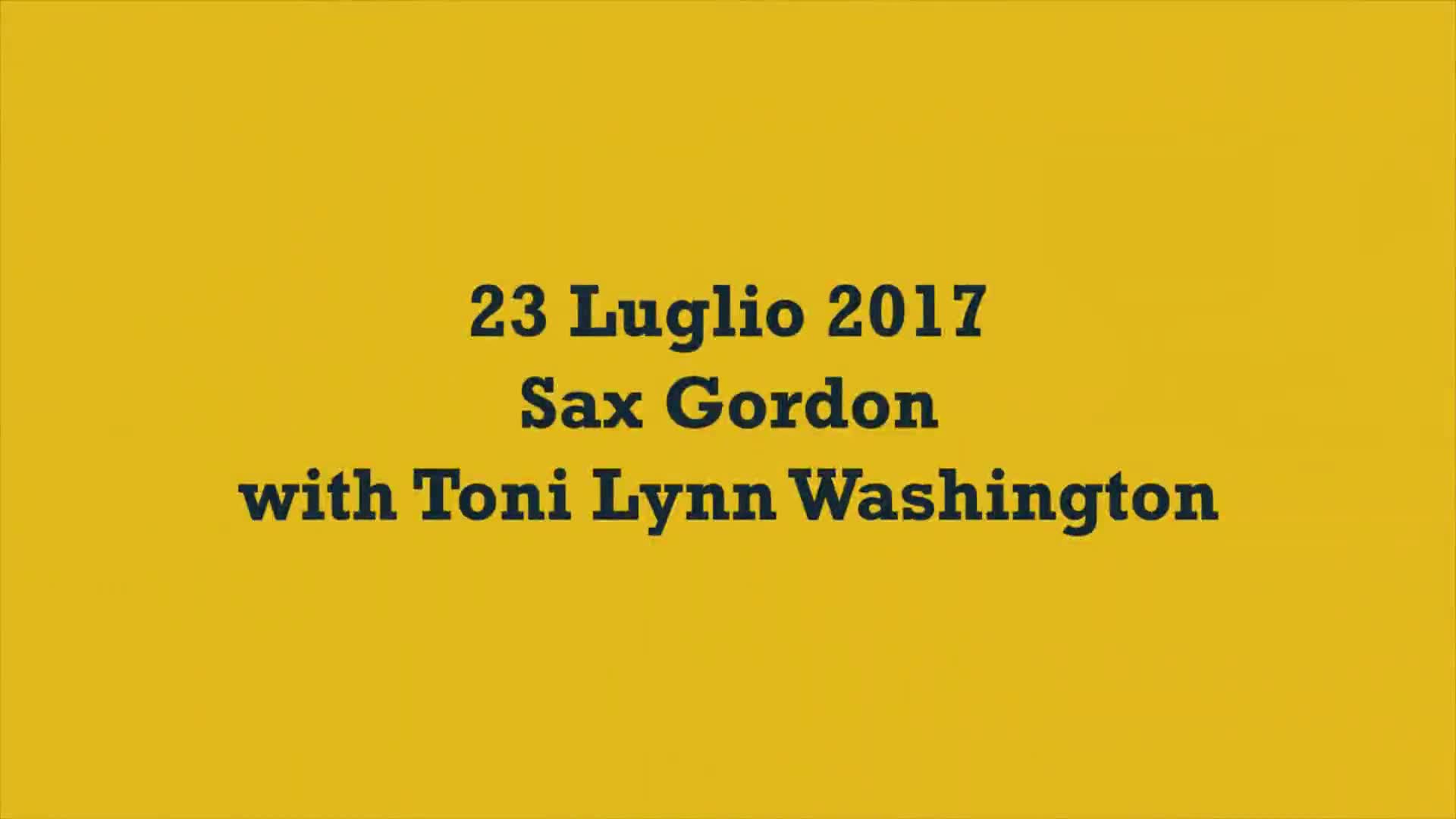 Porretta Soul Festival 23-07-2017 - Sax Gordon with Toni Lynn Washington - immagine