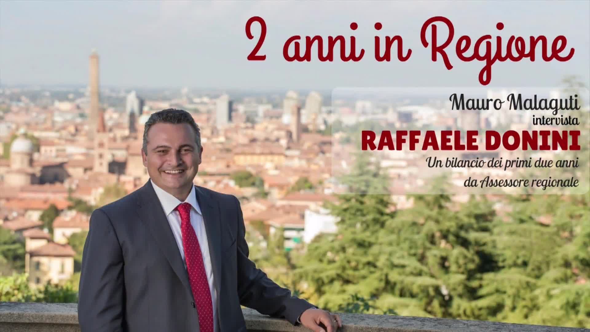 2 anni in Regione: Mauro Malaguti, intervista  l'Assessore Raffaele Donini - immagine