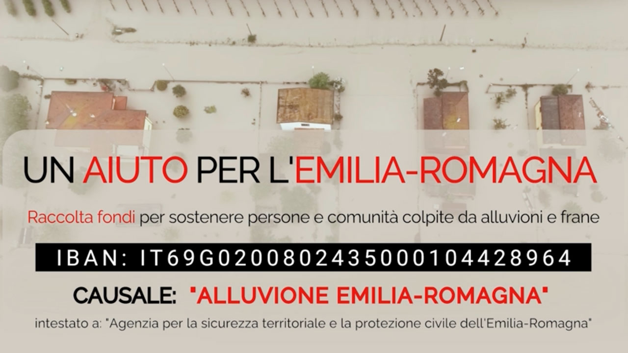 Un aiuto per l'Emilia-Romagna - immagine di copertina
